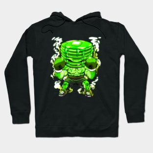 Killer Pancake Boxer - Mike Panson Green Hoodie